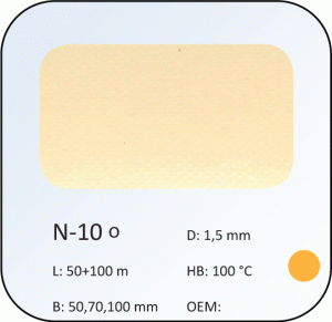 Лента для валов из натуральной резины N-10 и N-61